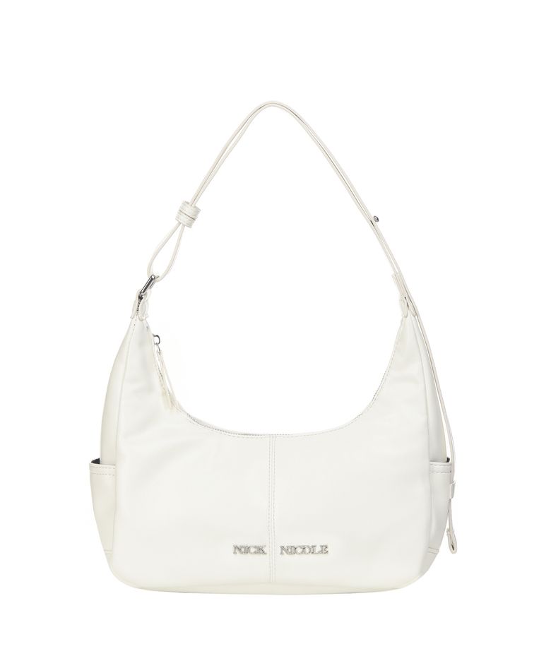 [서예지 PICK] LOGO POCKET HALF SHOULDER BAG_IVORY