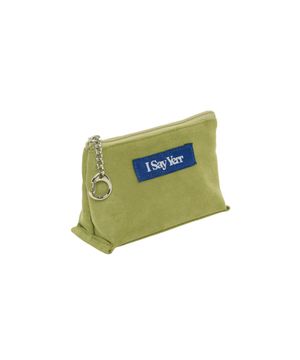 Paper Boat Pouch (matcha_suede)