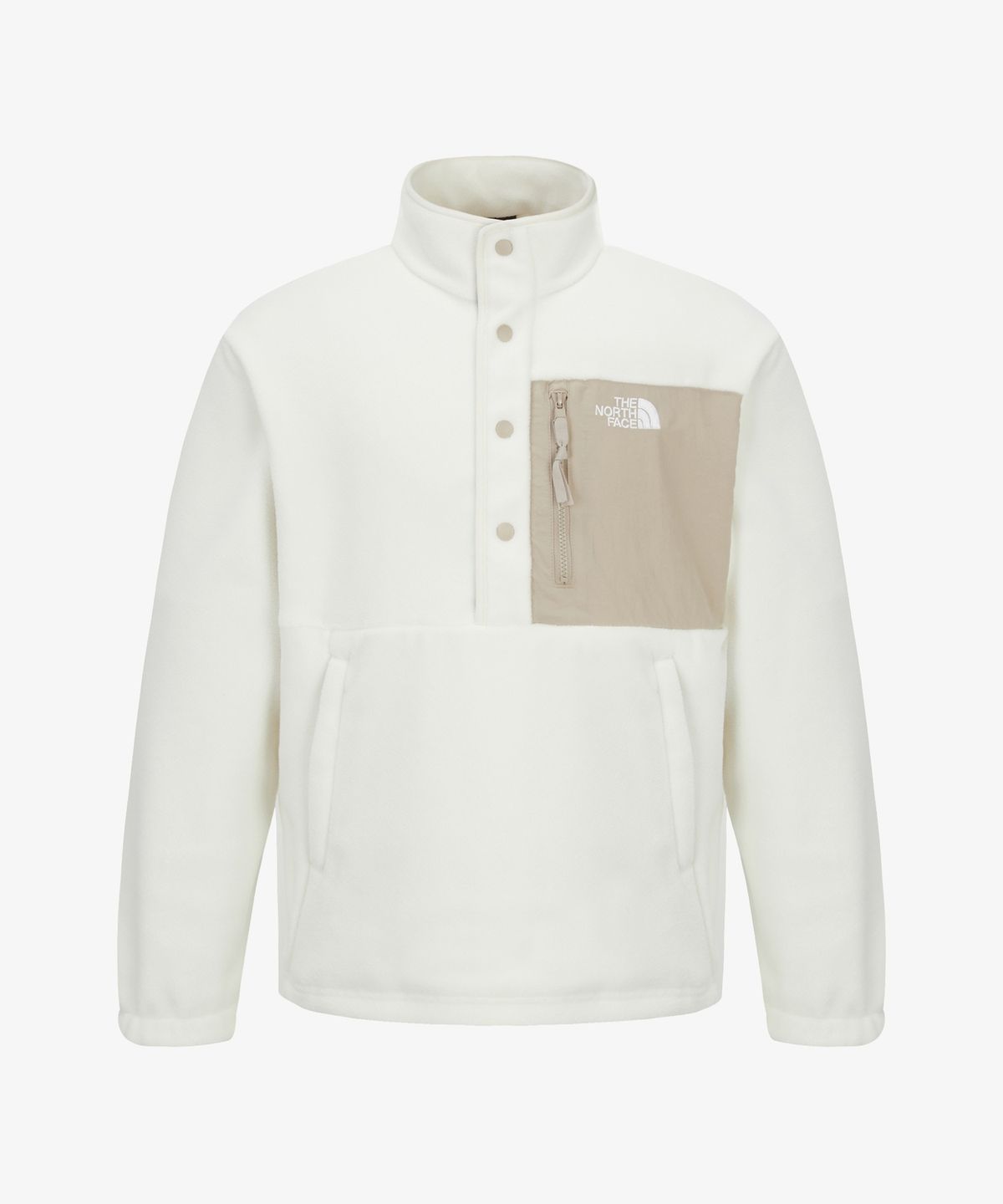 노스페이스(THE NORTH FACE) NT7FR55C 남성 데날리 플리스 아노락 CREAM
