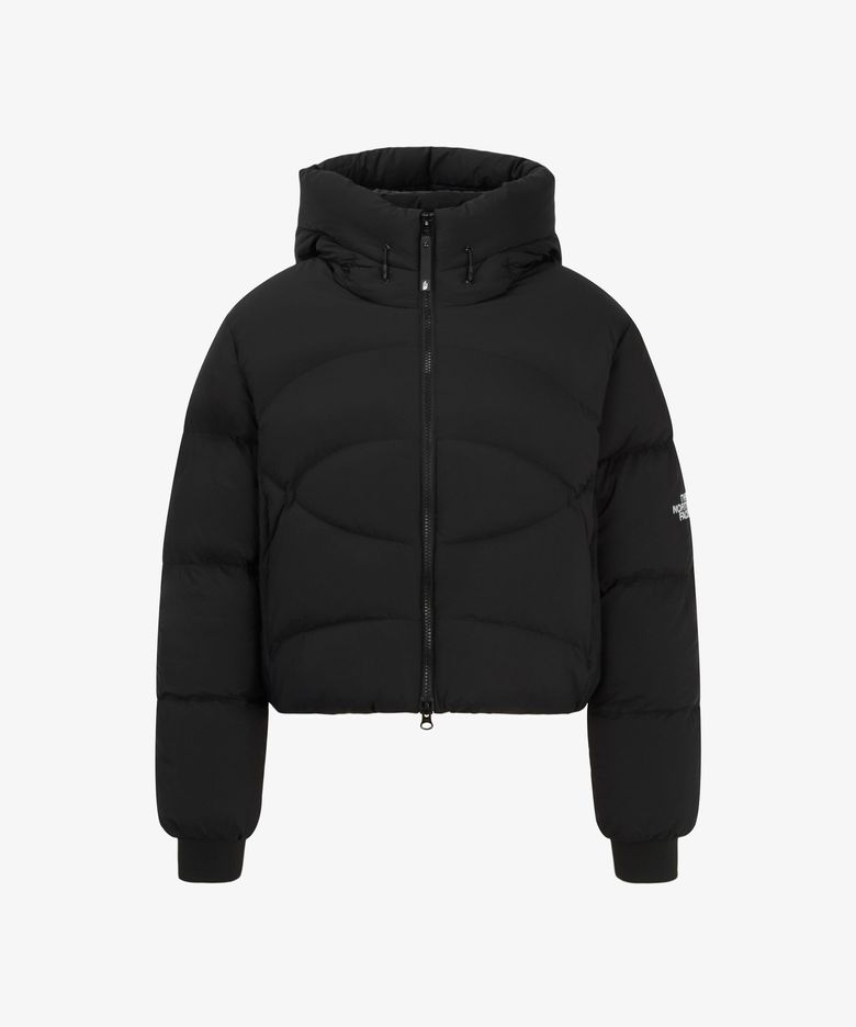 NJ1DR82A 여성 스포츠 하이브리드 다운 자켓 BLACK