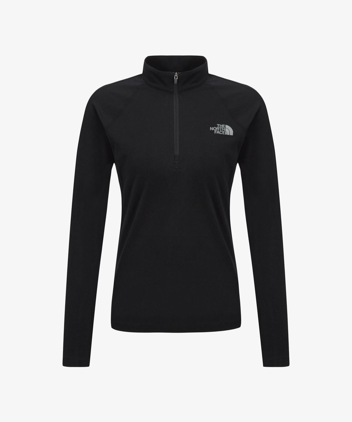 노스페이스(THE NORTH FACE) NT7LR84A 여성 리스코 긴팔 집티 BLACK