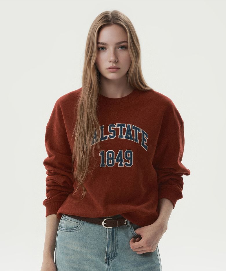 Calstate Logo Crop Sweatshirt(F) / WHMWG4932F