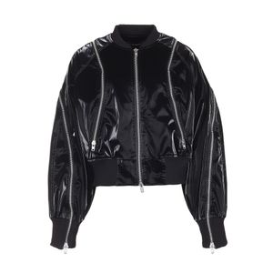 라운드 집 봄버 글로시 블랙