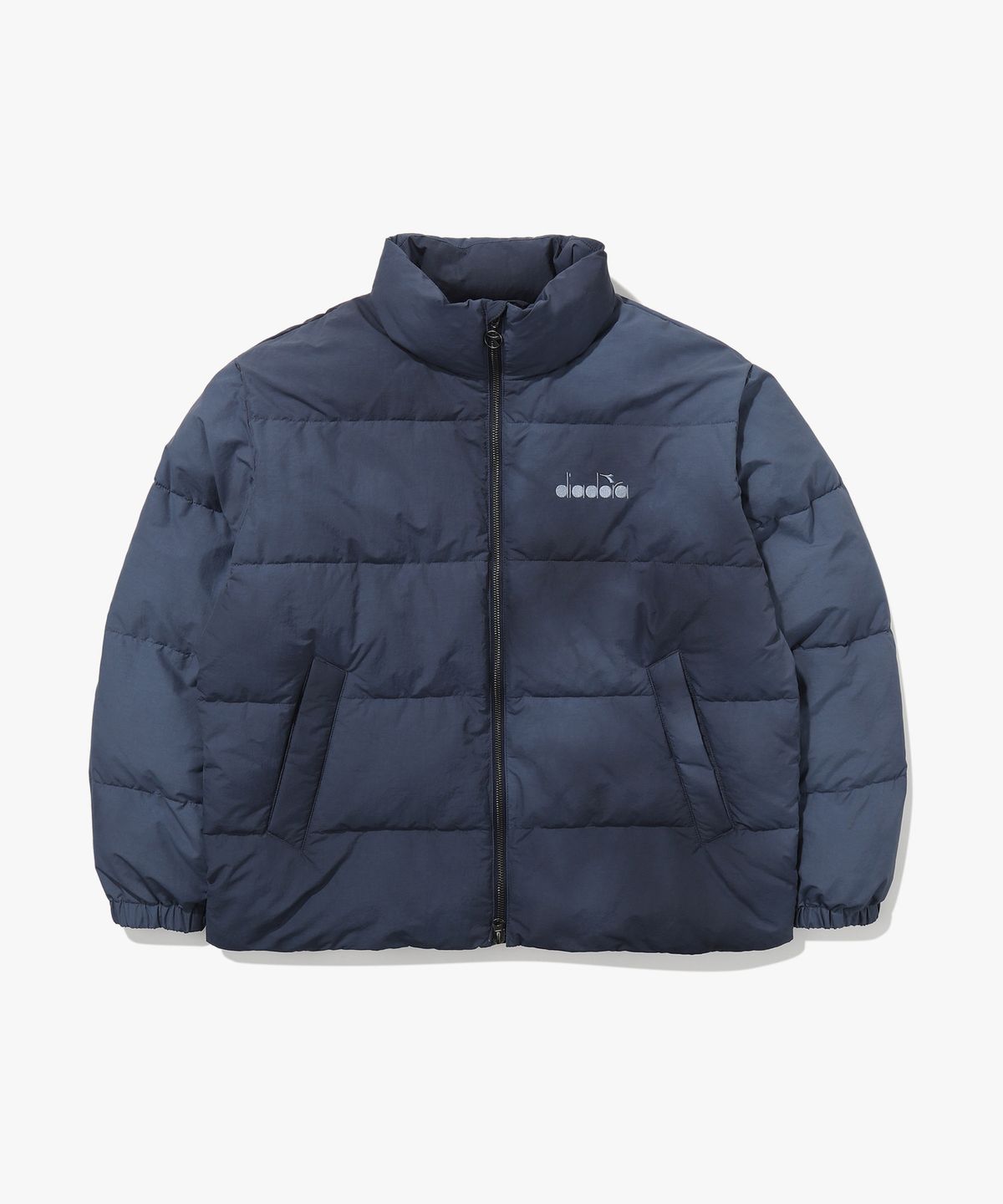 디아도라(diadora) 웨이브다잉 푸퍼 패딩 자켓 DARK BLUE