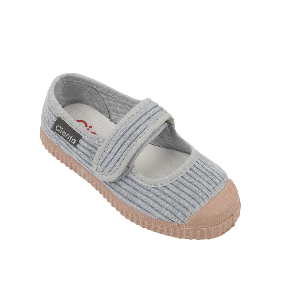 씨엔타 키즈(CIENTA KIDS) 메르세데스 벨크로 틴타도 코듀로이 그레이