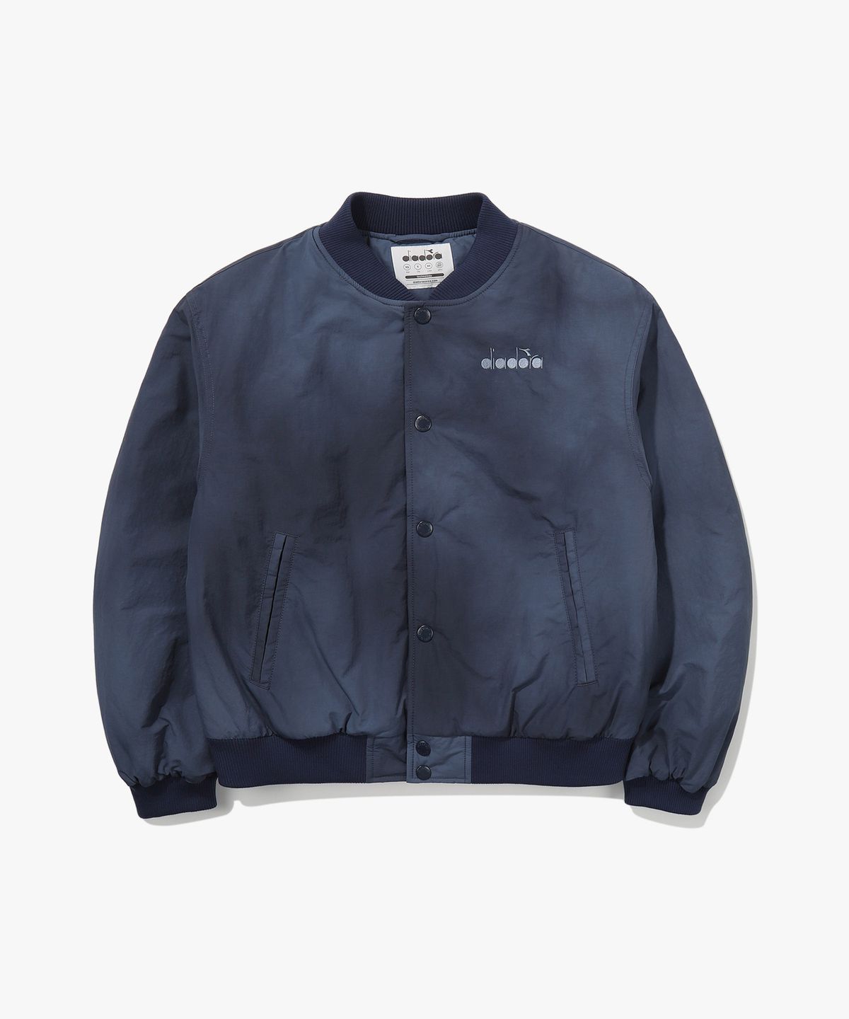 디아도라(diadora) 웨이브다잉 스타디움 자켓 DARK BLUE