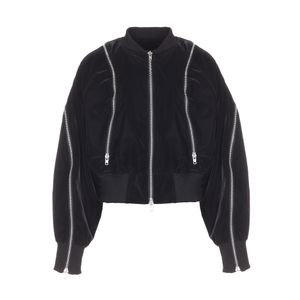 라운드 집 봄버 매트 블랙