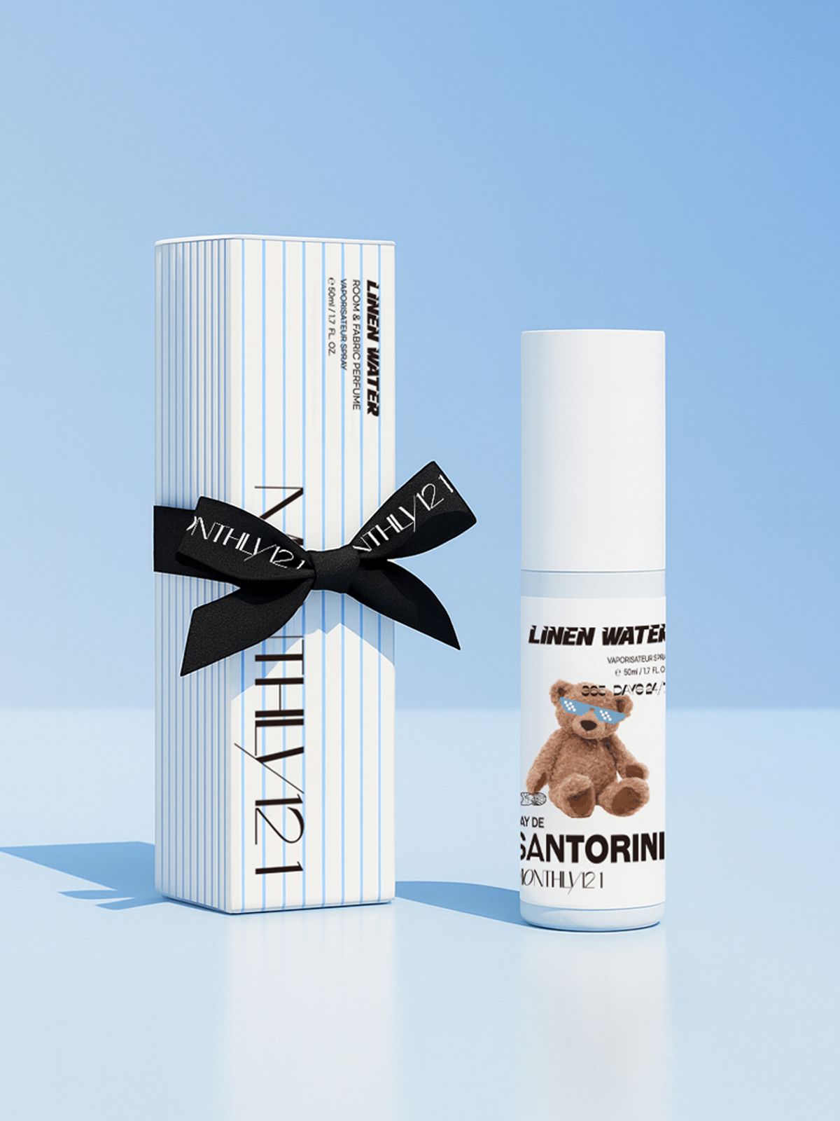 먼슬리121(MONTHLY 121) 린넨워터 미니 섬유향수 룸스프레이  50ml (9종 택1)섬유탈취제 공간향수