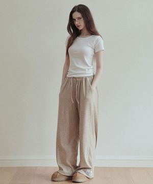 [블랜드] 플로우 기모 팬츠 라운지웨어 3colors