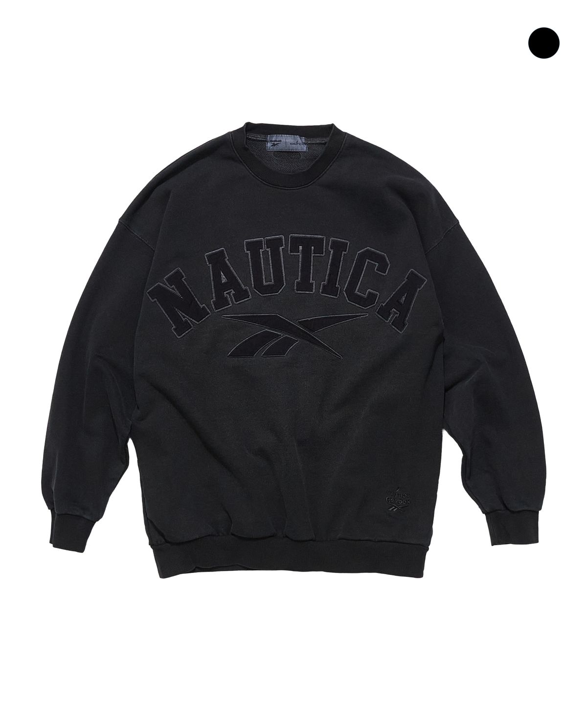 노티카(NAUTICA) X REEBOK 피그먼트 헤비웨이트 크루넥 스웨트셔츠 JSW4745