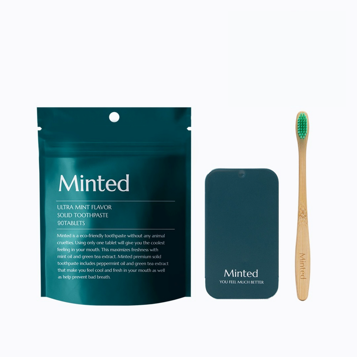 민티드(MINTED) 고체치약 트래블키트