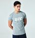 UFC 텐션 빅로고 머슬핏 반팔 티셔츠 그레이 U4SSW2106GR