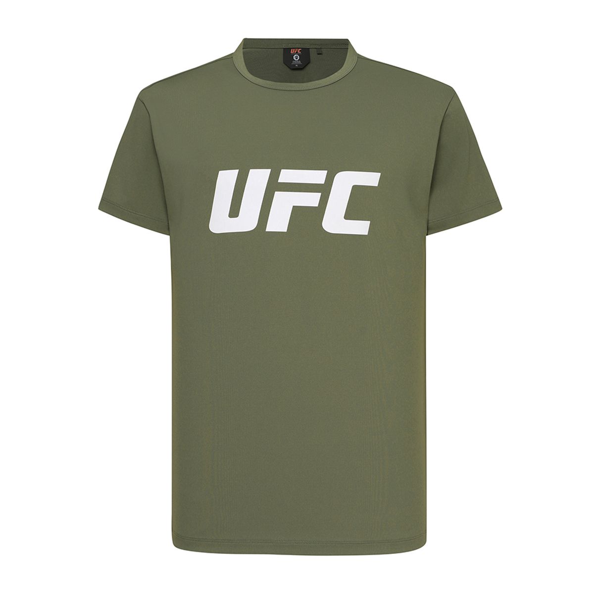 유에프씨 스포츠(UFC SPORT) UFC 텐션 빅로고 머슬핏 반팔 티셔츠 카키 U4SSW2106KH