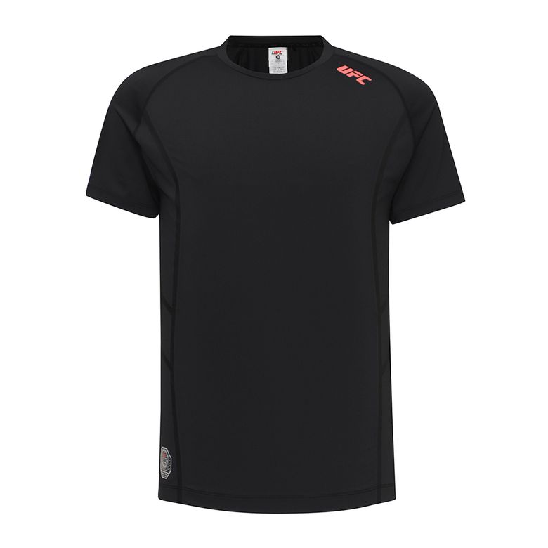UFC 파워 머슬핏 반팔 티셔츠 블랙 U4SSW2120BK