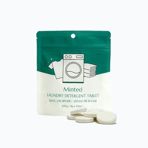 고체 효소 세탁세제 60정