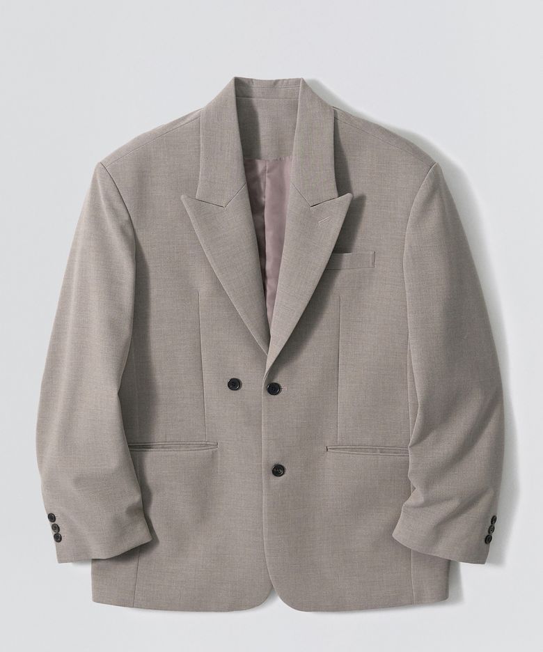 Classic Single Blazer_Beige