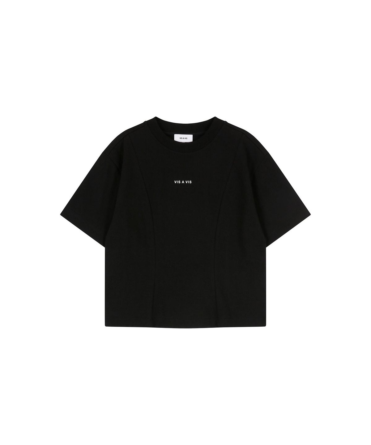 비자비(VIS A VIS) LOGO TEE SHIRT (BLACK)