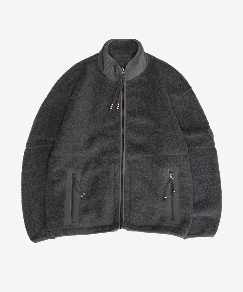 technician fleece in storm gray