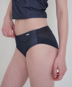 데님 브라탑 팬티 (2colors)