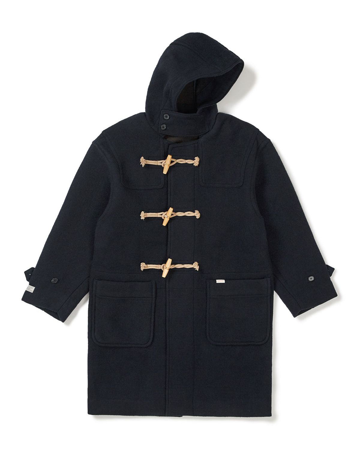 엠엠엘지(MMLG) [Mmlg] HERITAGE PLAID DUFFLE COAT (NAVY)
