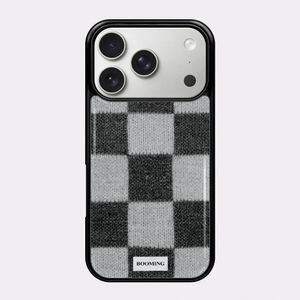 (+맥세이프) 코지체커 에폭시범퍼 케이스 (4colors) - 아이폰/갤럭시