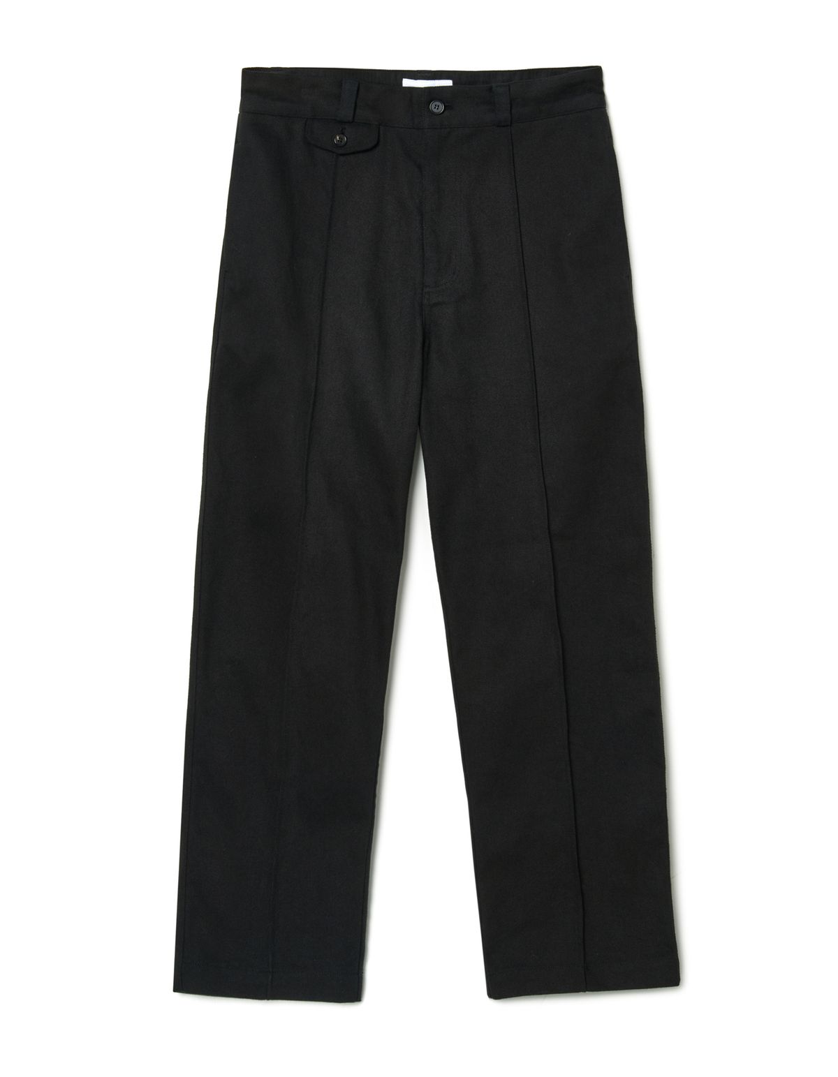 로어즈(LORES) Pintuck Chino Pants - Black