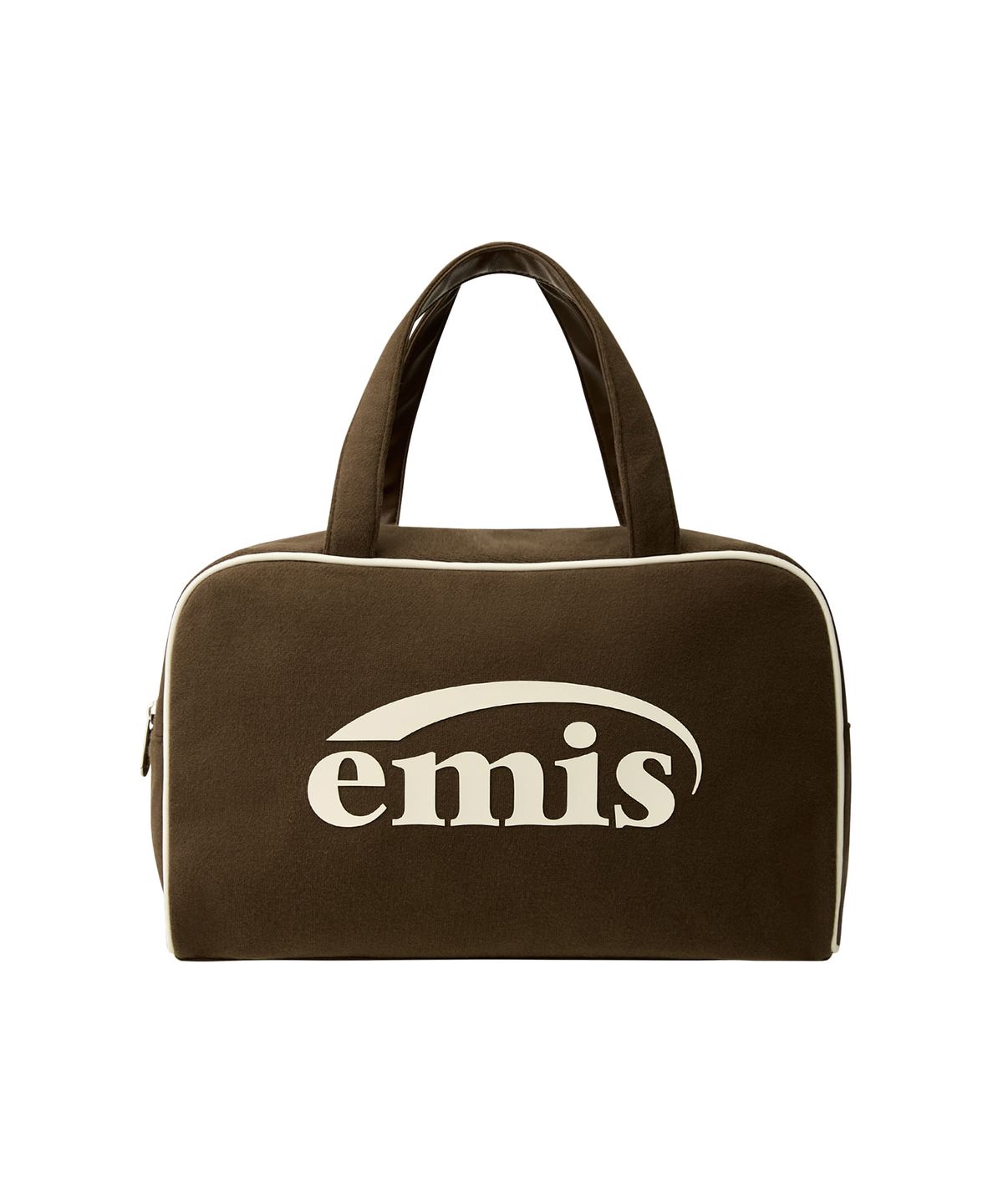이미스(EMIS) JERSEY LOGO TOTE BAG-BROWN