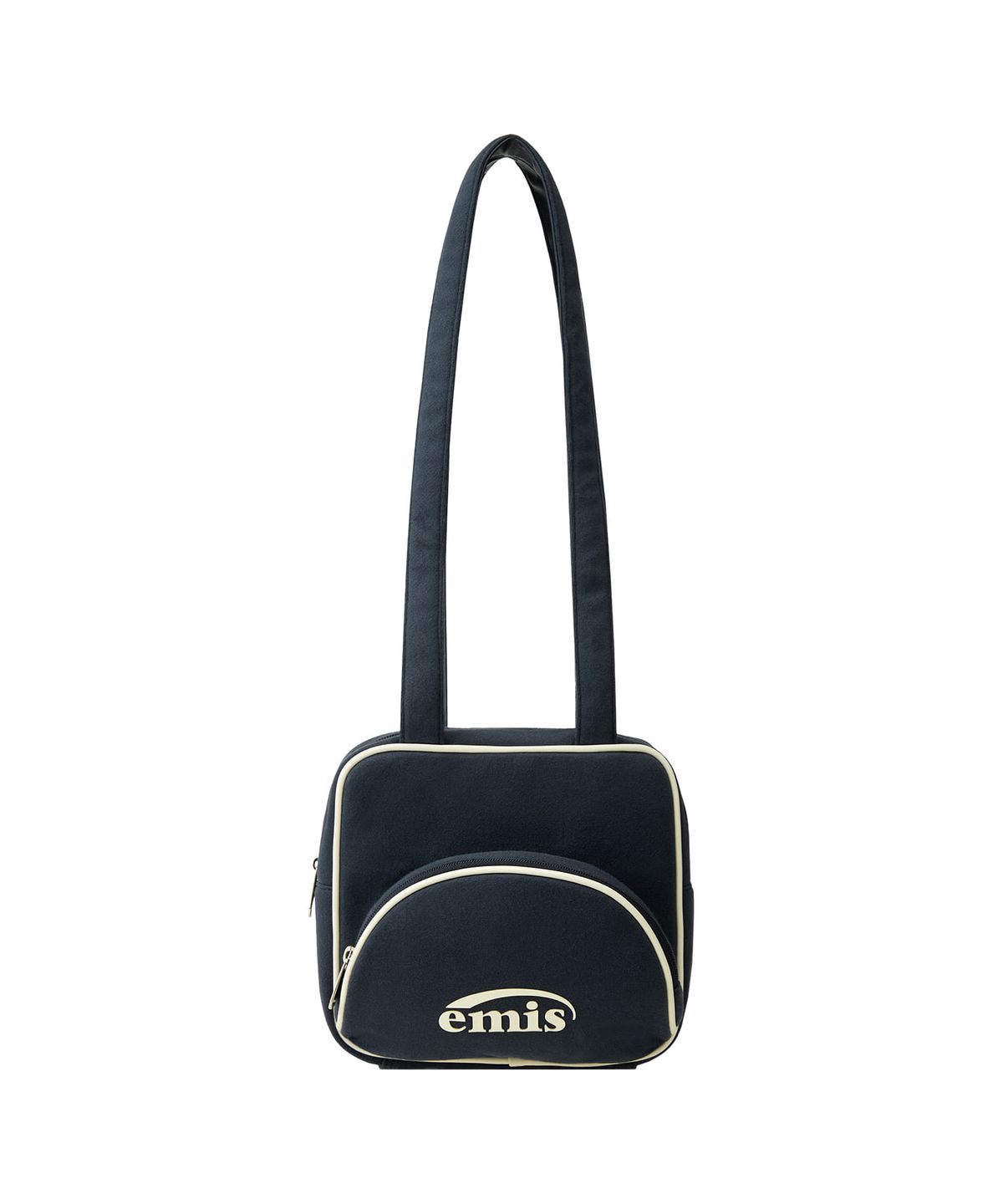 이미스(EMIS) JERSEY LOGO SHOULDER BAG-NAVY