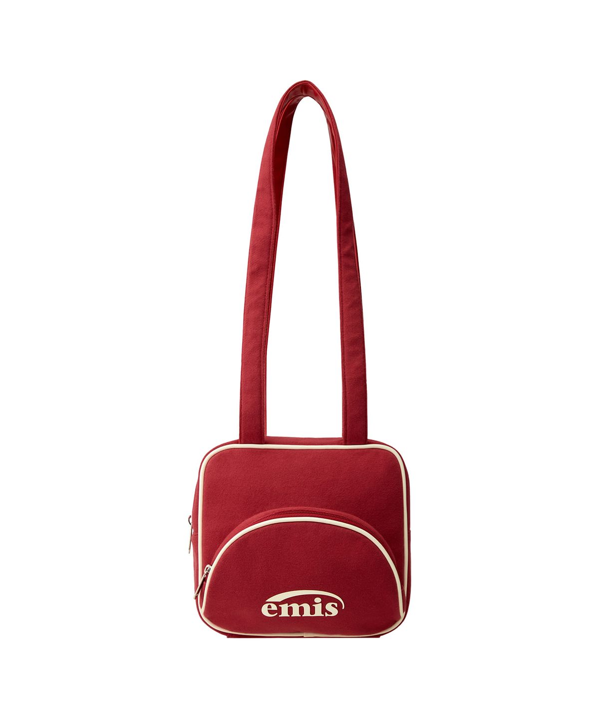 이미스(EMIS) JERSEY LOGO SHOULDER BAG-RED