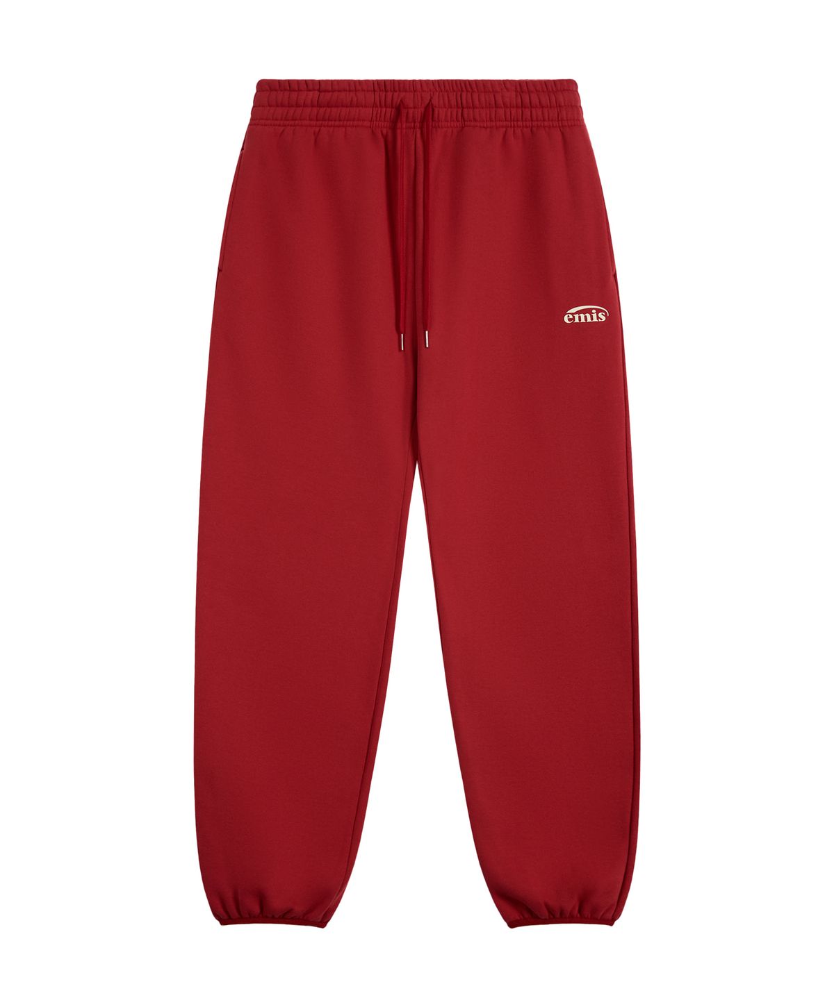 이미스(EMIS) LOGO JOGGER SWEAT PANTS-RED