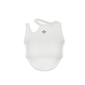 바이트 마이크로 탑 화이트