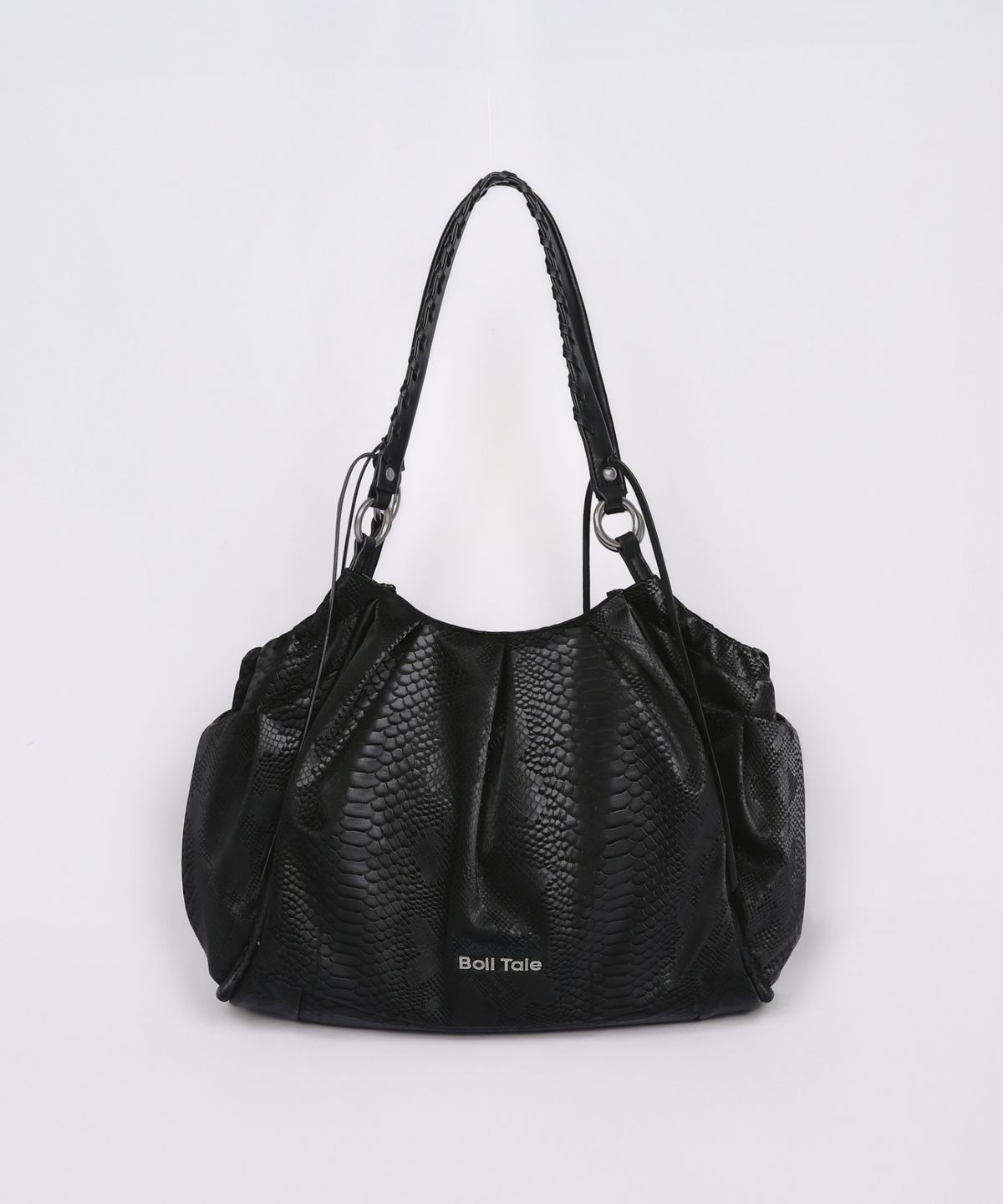 보일테일(BOIL TALE) 비앙카 백 (PYTHON BLACK)