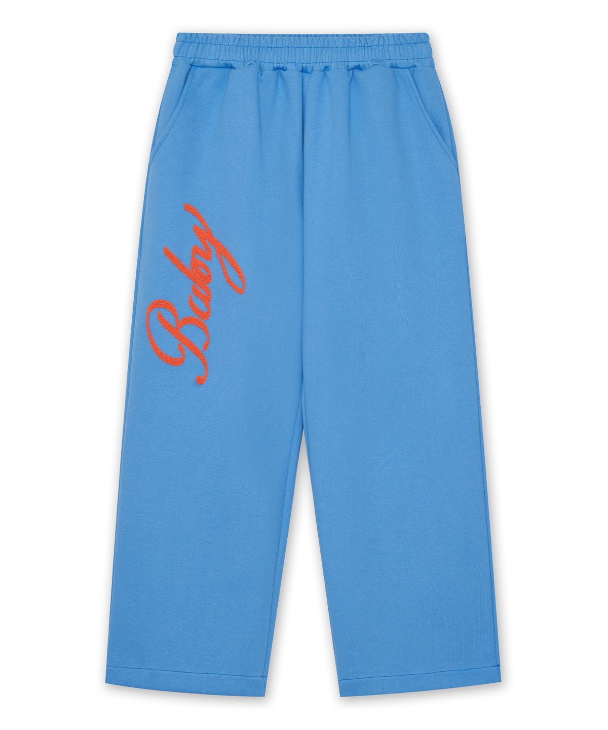 톰스벌스데이(TOM'S BIRTHDAY) 레터링 베이비 부클 팬츠 스카이