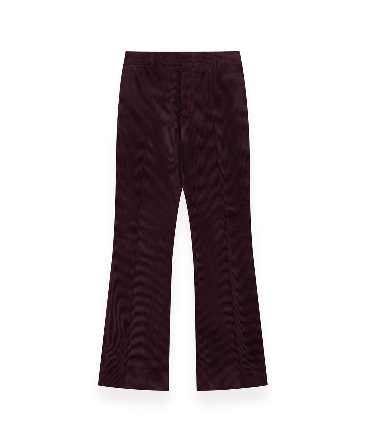 알포(R-4) R-0062 / CORDUROY BOOTCUT TROUSERS(BURGUNDY)