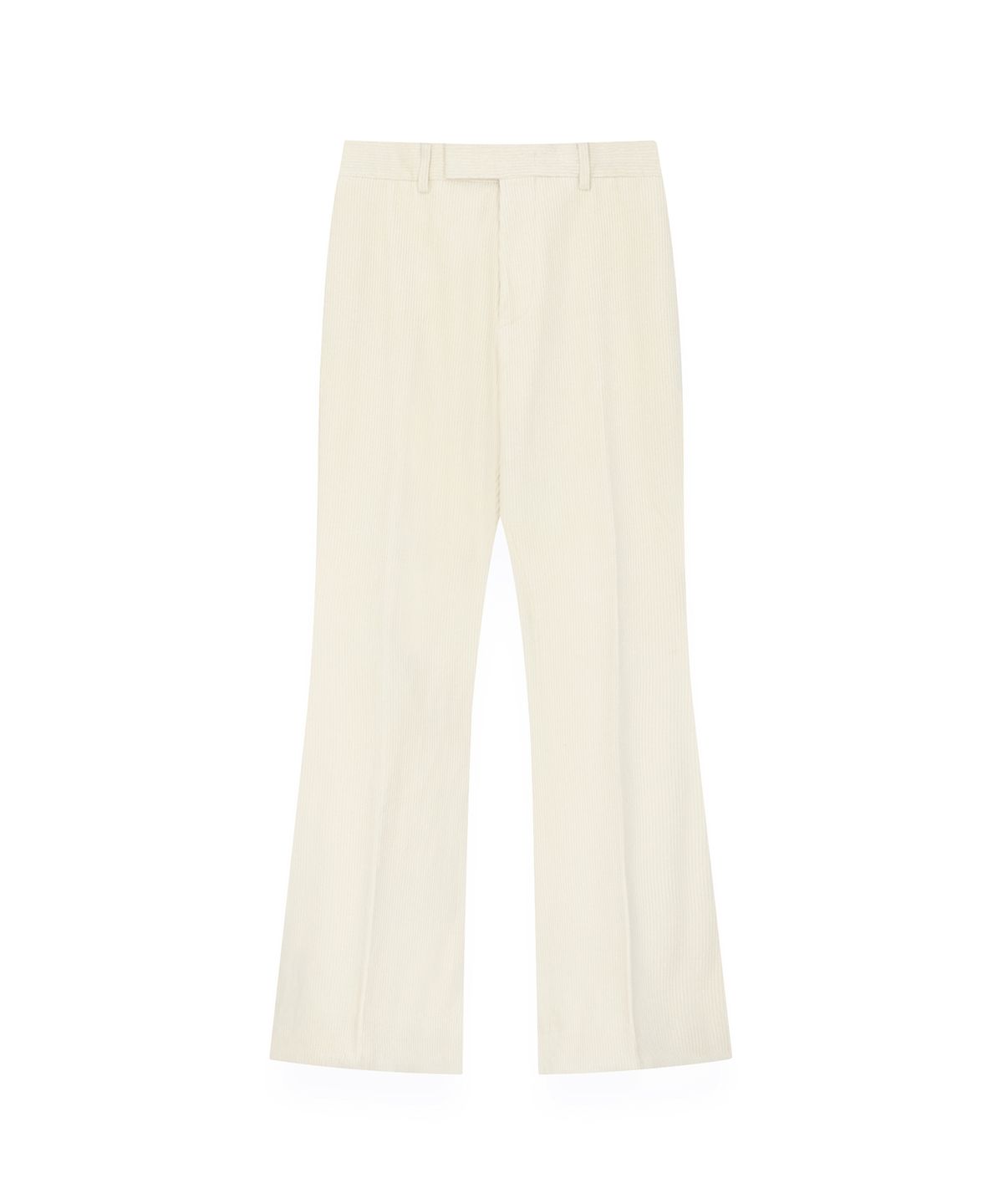 알포(R-4) R-0062 / CORDUROY BOOTCUT TROUSERS(IVORY)