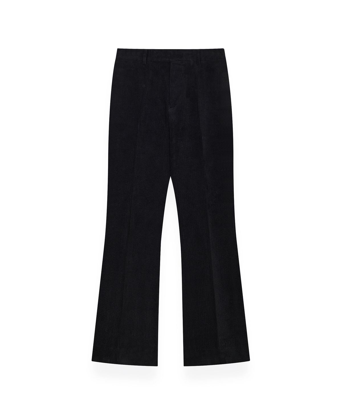 알포(R-4) R-0062 / CORDUROY BOOTCUT TROUSERS(BLACK)