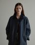 Two-Tone Trench Jacket (Navy)