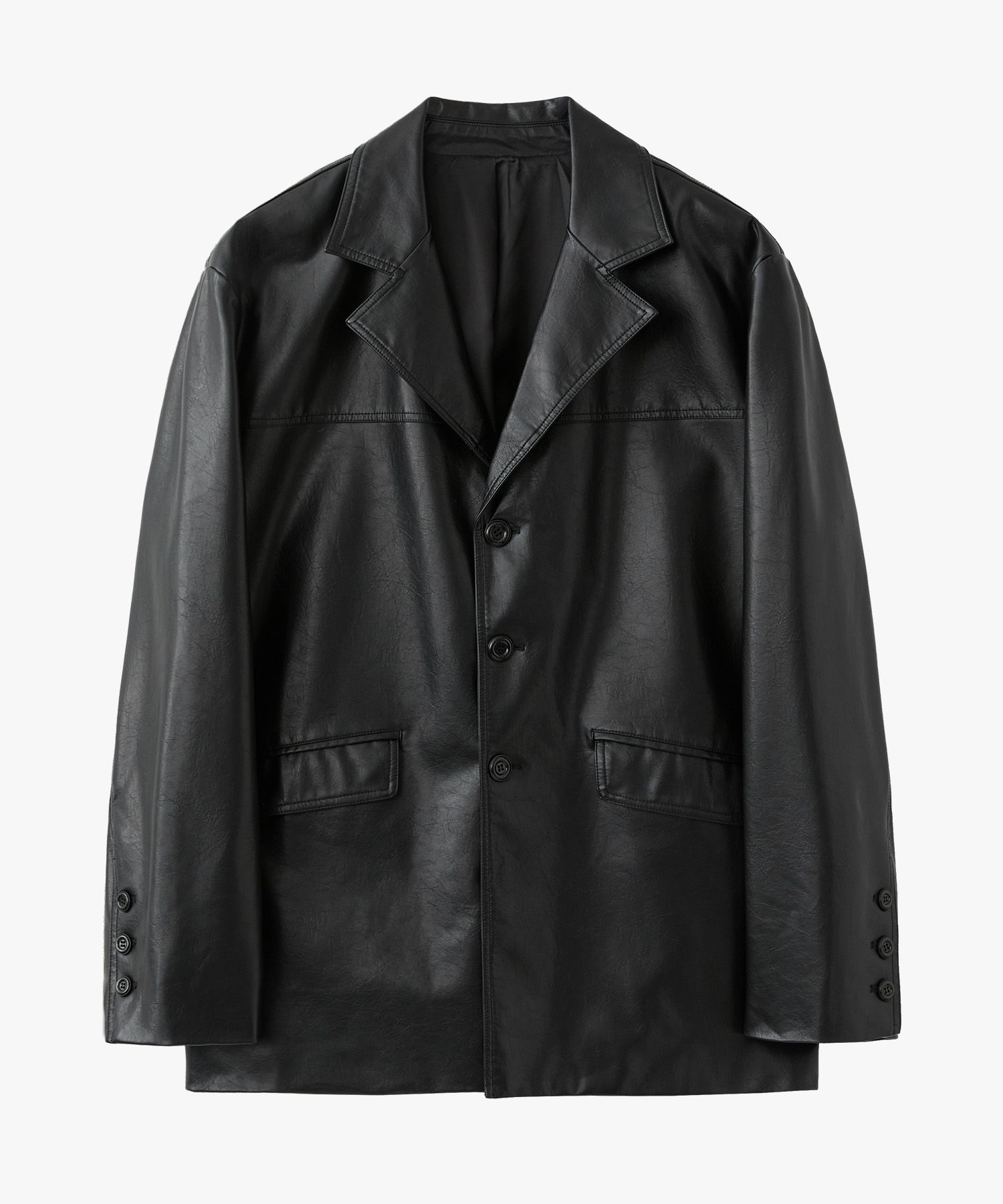 MUSINSA公式 | SUARE ウェスタンレザージャケットブラック