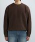 GEOMETRY CHAIN KNIT (BROWN)