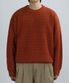 GEOMETRY CHAIN KNIT (OCHER ORANGE)