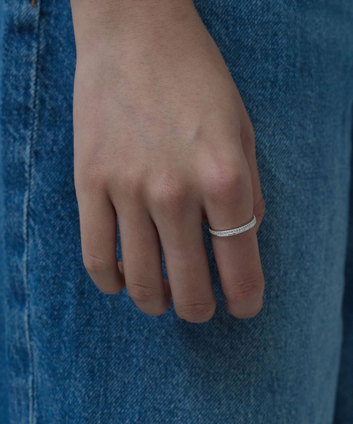 바라두(BARADU) 925 Minimal eternity guard ring