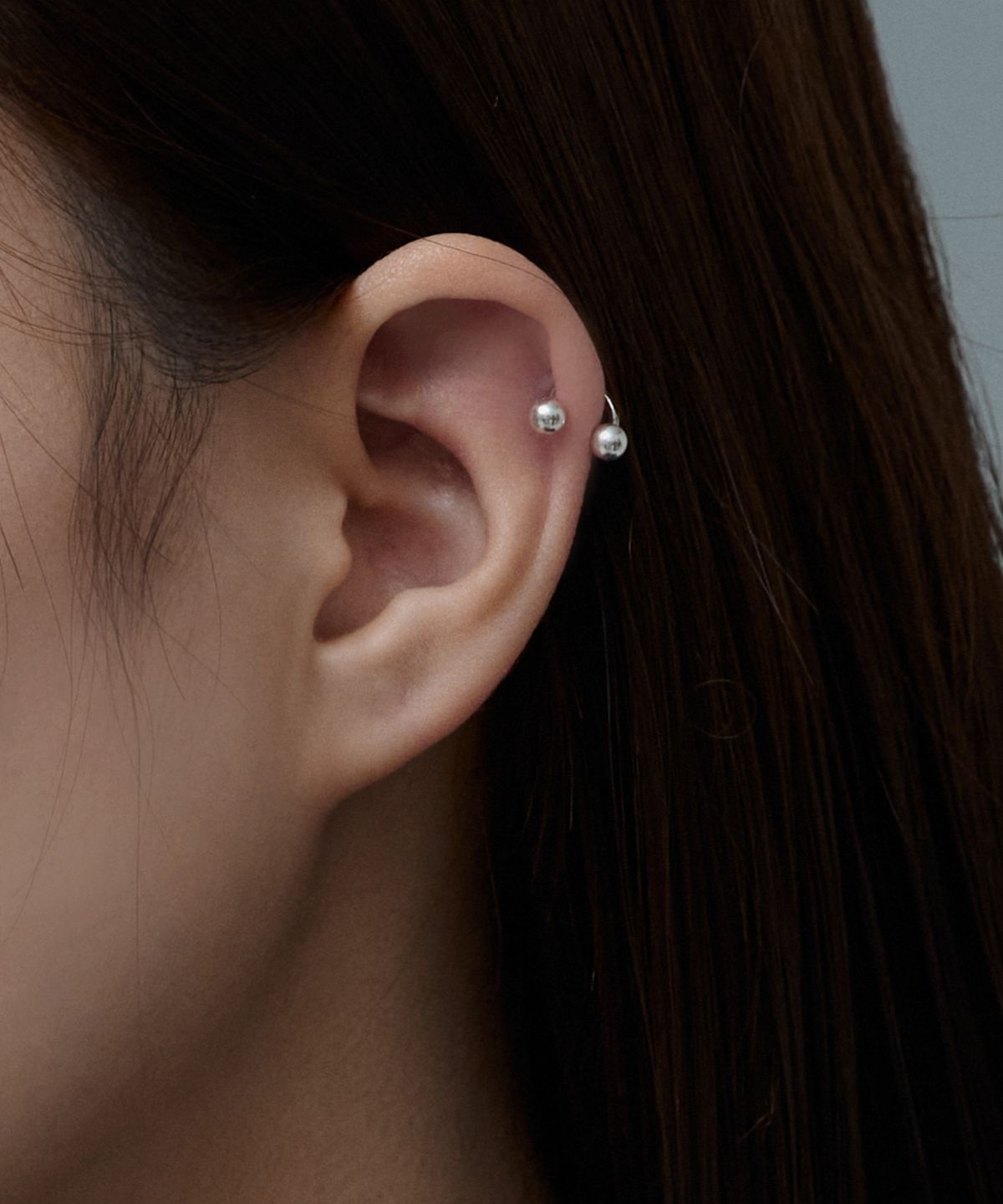 바라두(BARADU) 925 Babel ball piercing (single)