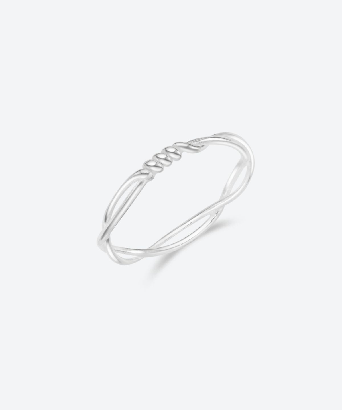 바라두(BARADU) 925 Simple tied up ring