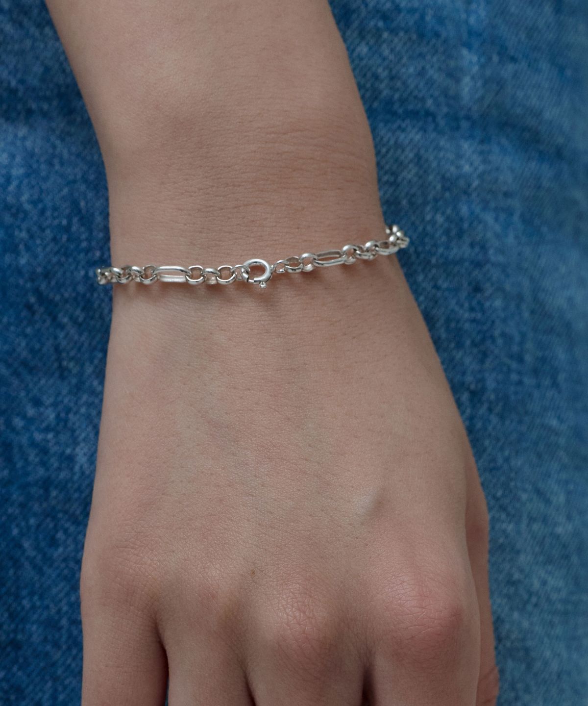 바라두(BARADU) 925 Combination chain bracelet