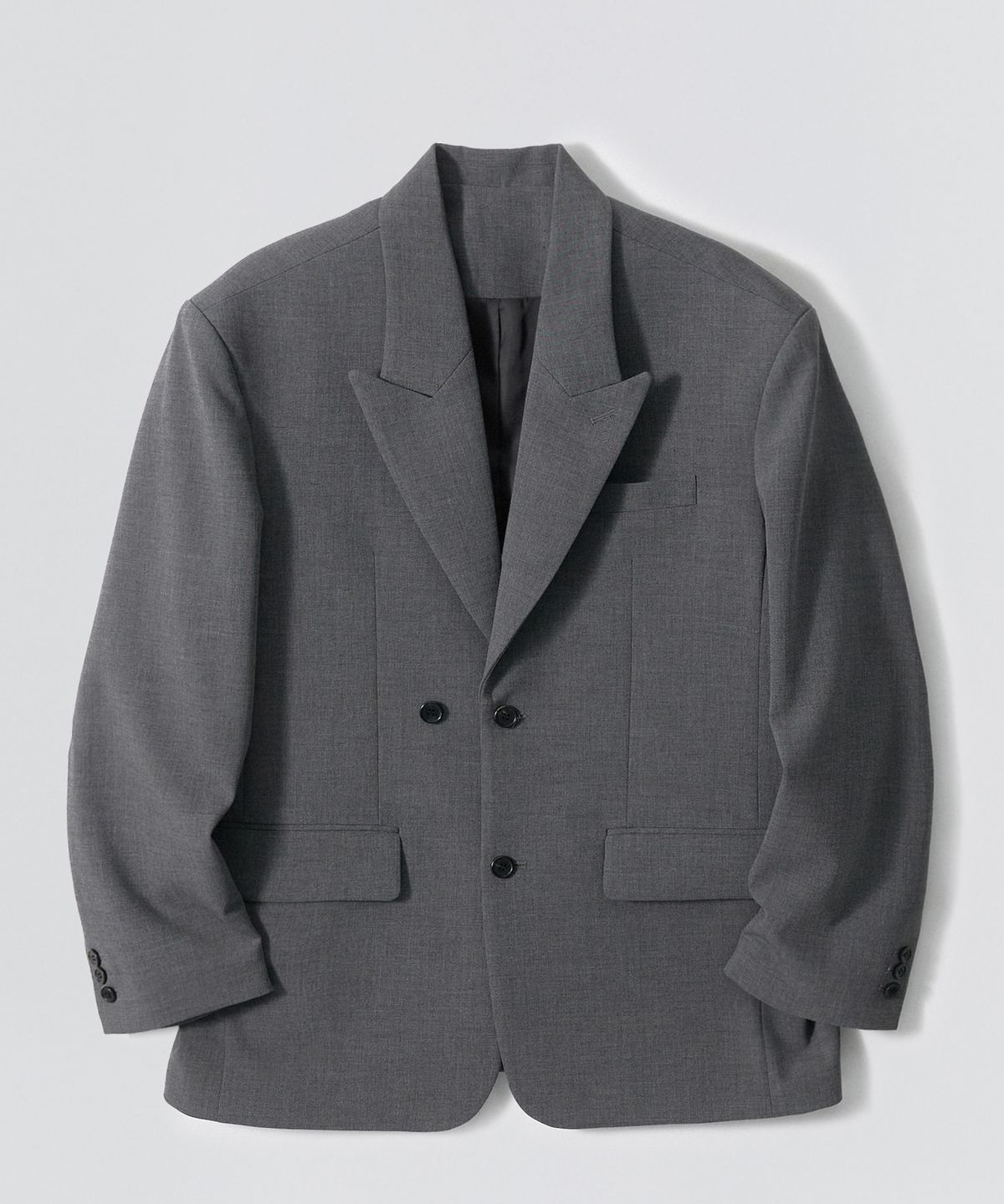 이지오 우먼(EZIO WOMEN) W Classic Single Blazer_Grey