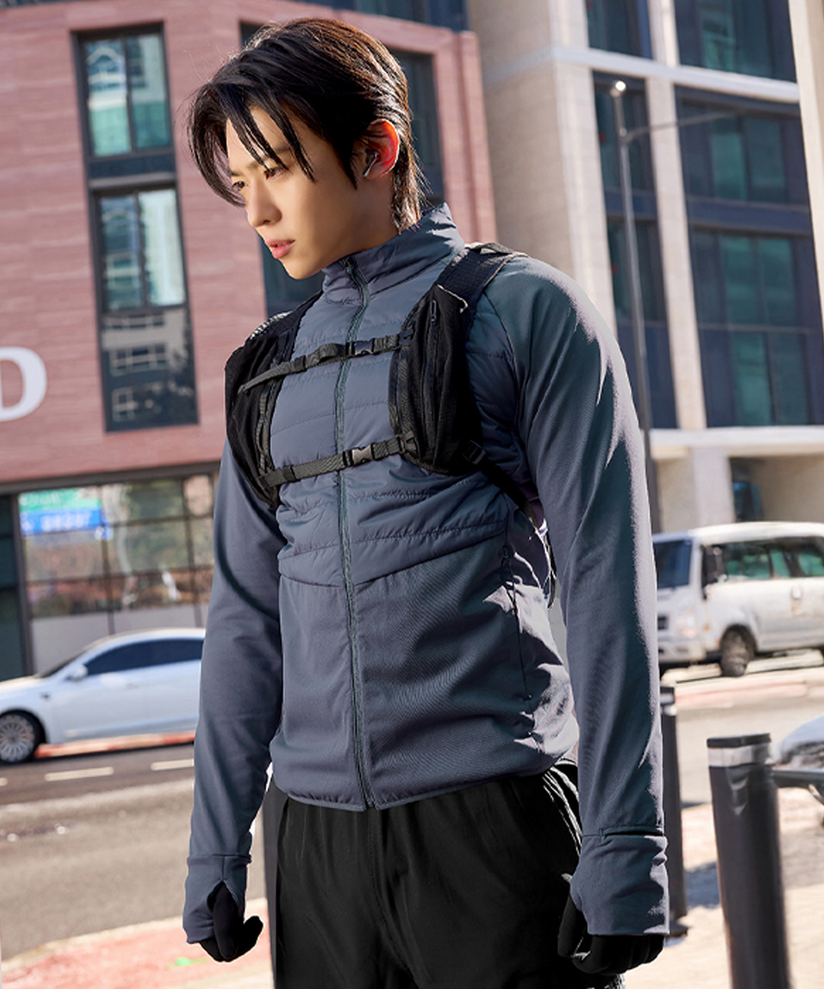 젝시믹스(XEXYMIX) RX 맨즈 하이브리드 경량 패딩 자켓 XMK4JP1004