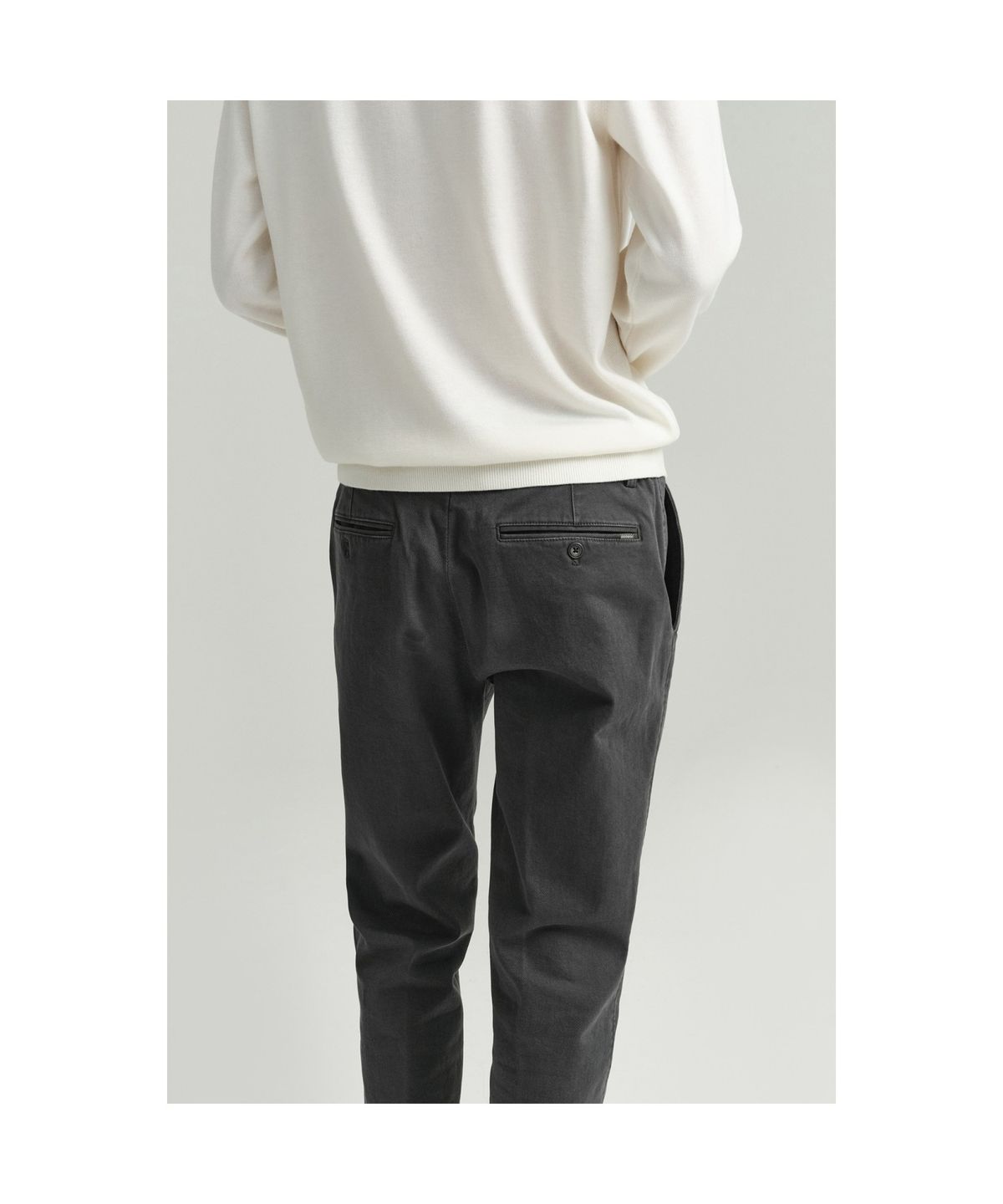 브렌우드(BRENTWOOD) [에센셜스] 컴포치노 기모 팬츠 BRPAW25571GYD