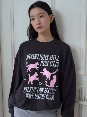 Moonlight hill Sweatshirt charcoal