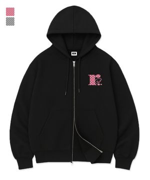 RÖFF TYPE PLAY DOT SYMBOL OVER FIT 2-WAY ZIP-UP (2color)