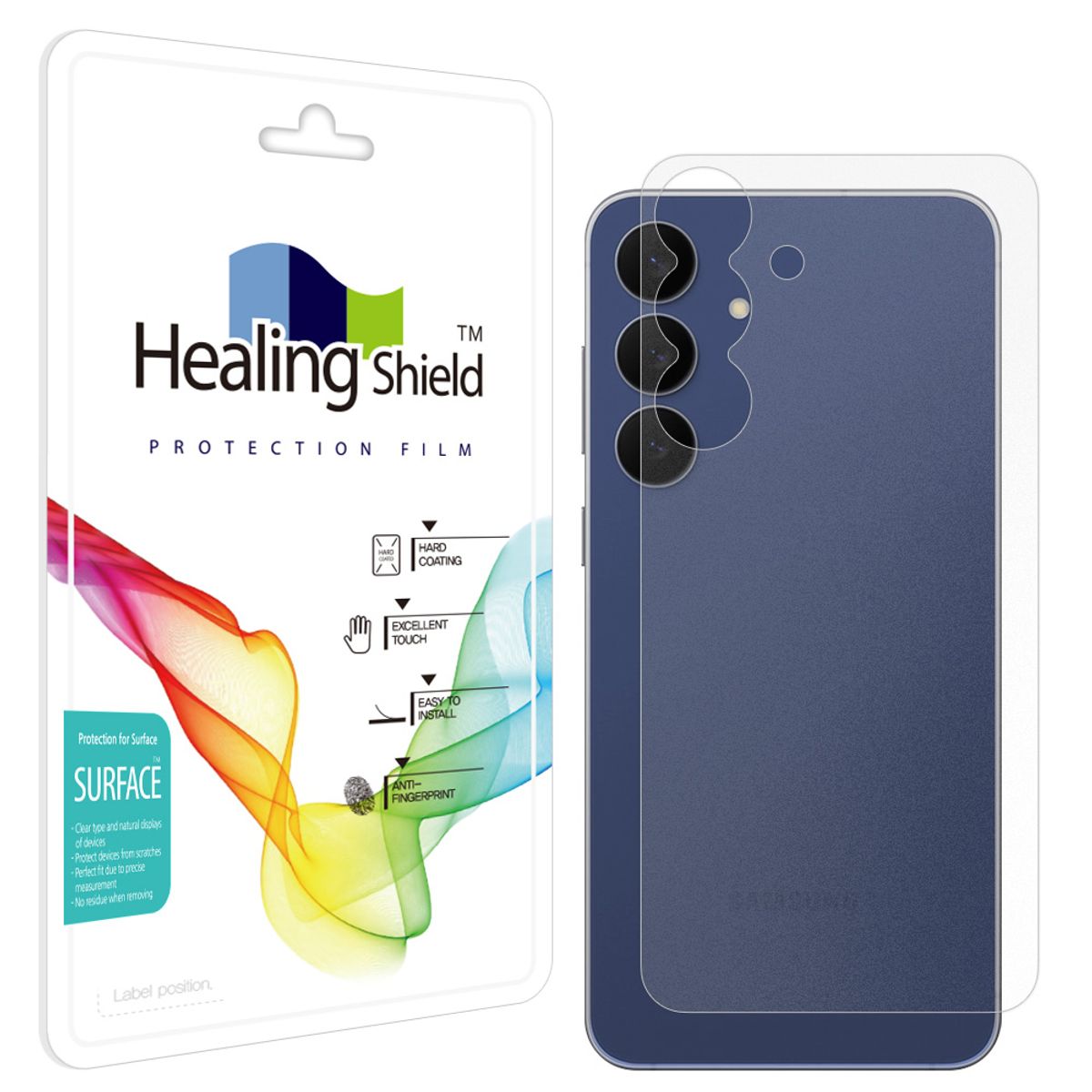 힐링쉴드(HEALINGSHIELD) 갤럭시S25 FE 무광 후면보호필름 1매
